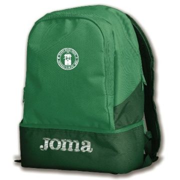 ESTADIO III GREEN BACKPACK WITH BOOTH ROAD CELTIC CREST