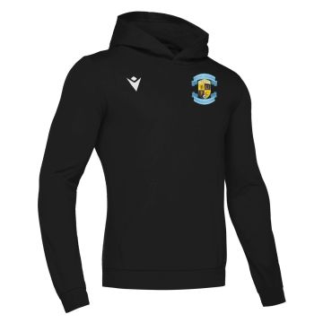 BALLYMUN UTD BLACK HOODIE WITH BALLYMUN UTD CREST