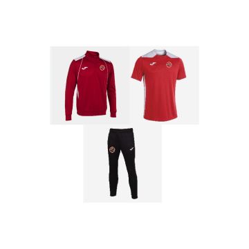 LEIXLIP UTD TRAINING PACK 3 (TEE, ¼ ZIP TOP, PANT WITH CREST)