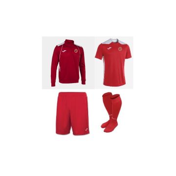LEIXLIP UTD TRAINING PACK 2 INC TEE, ¼ ZIP TOP, SHORTS (NO CREST) SMALL SOCKS
