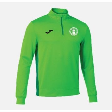 1/4 ZIP SWEATSHIRT GREEN WITH BOOTH ROAD CELTIC CREST