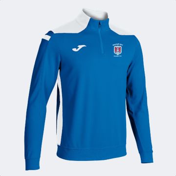 Royal/Navy Nenagh AFC Quarter Zip Sweat
