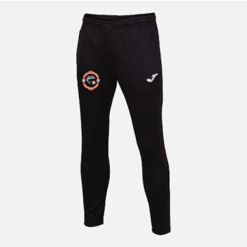 BLACK TRACKSUIT PANTS WITH LEIXLIP UTD CREST