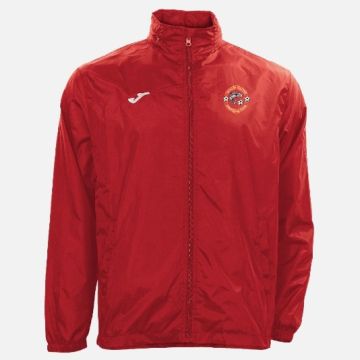 RED RAINJACKET WITH LEIXLIP UTD CREST