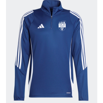 UCD Adidas Quarter Zip Sweatshirt Navy