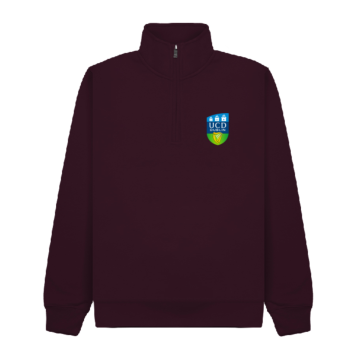 UCD Premium Quarter Zip Top