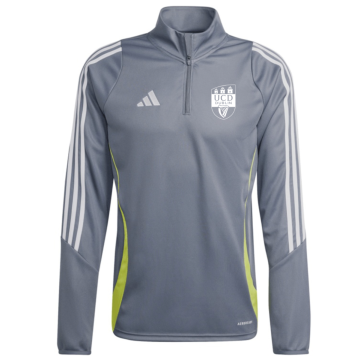 UCD Adidas Quarter Zip Sweatshirt Team Onix/Semi