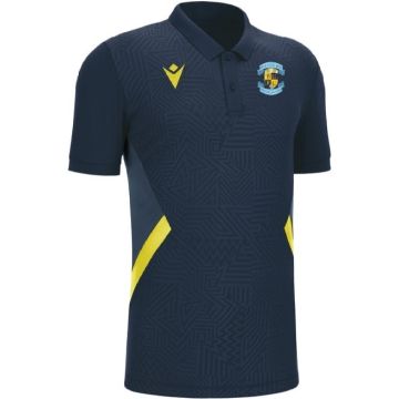 NAVY POLO WITH BALLYMUN UTD CREST