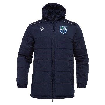 NAVY WINTER COAT WITH ST PAULS FC CREST