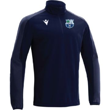 NAVY QUARTER ZIP WITH ST PAULS FC CREST