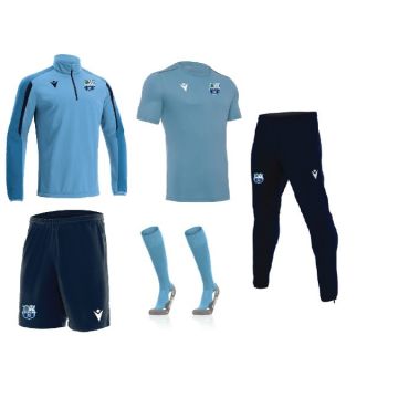 ST PAULS FC LEISUREWEAR PACK 3 (1/4 ZIP, PANT, T-SHIRT, SHORTS & SIZE SOCKS)