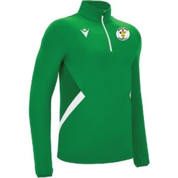 GREEN PIAVE QUARTER ZIP WITH KILMORE CELTIC CREST