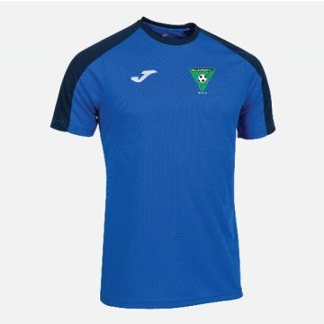 ROYAL BLUE/NAVY MATCHDAY TEE WITH RATHANGAN FC CREST