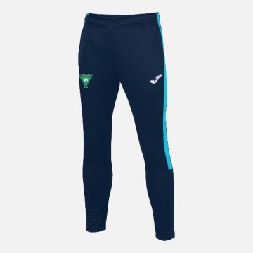 NAVY/TURQUOISE TRAINING PANTS WITH RATHANGAN FC CREST