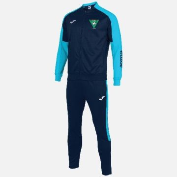 NAVY/TURQUOISE TRAINING FULL TRACKSUIT WITH RATHANGAN FC CREST (NOT SOLD SEPERATELY)