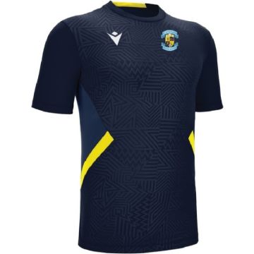 NAVY T-SHIRT WITH BALLYMUN UTD CREST