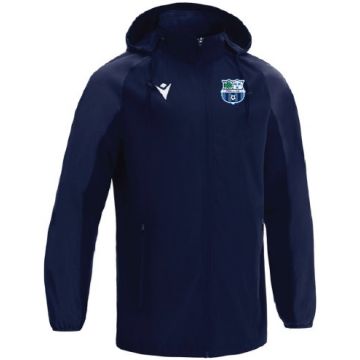 NAVY RAIN JACKET WITH ST PAULS FC CREST