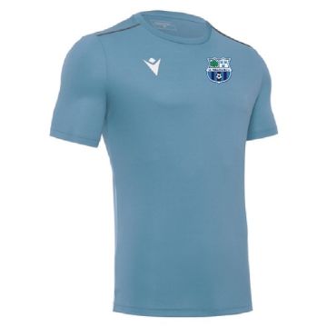LIGHT BLUE T-SHIRT WITH ST PAULS FC CREST